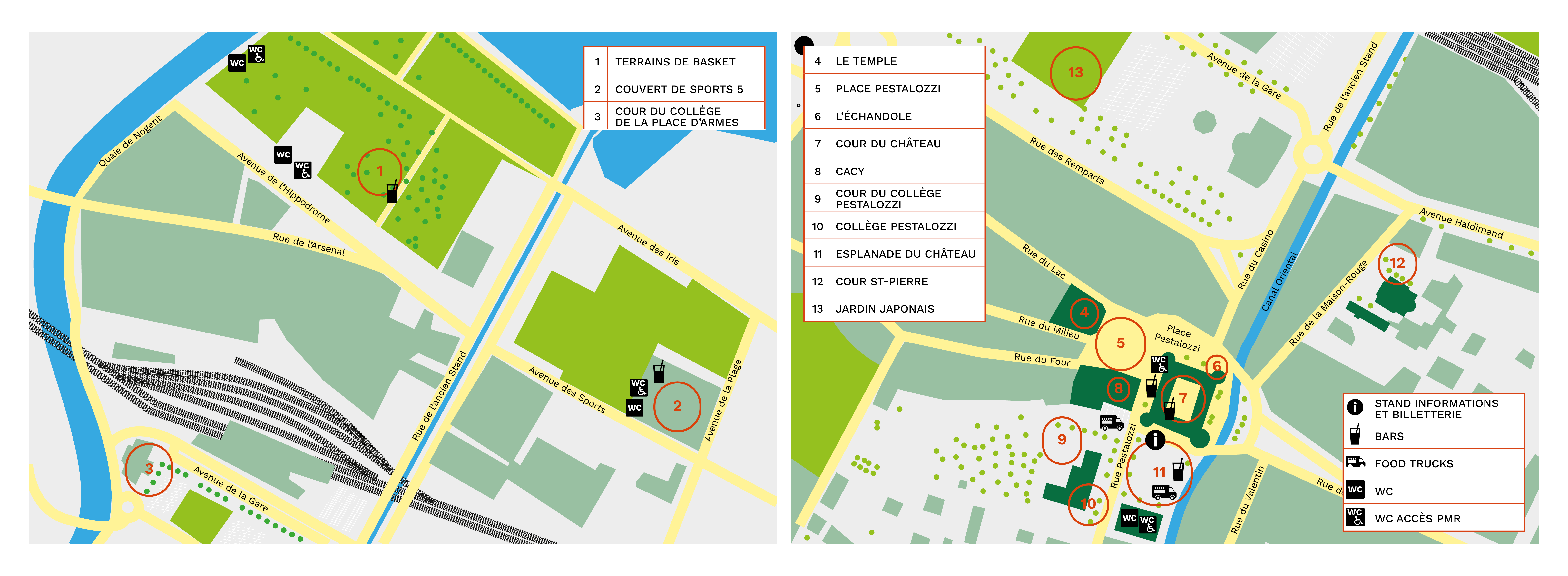 Plans du Castrum 2025
